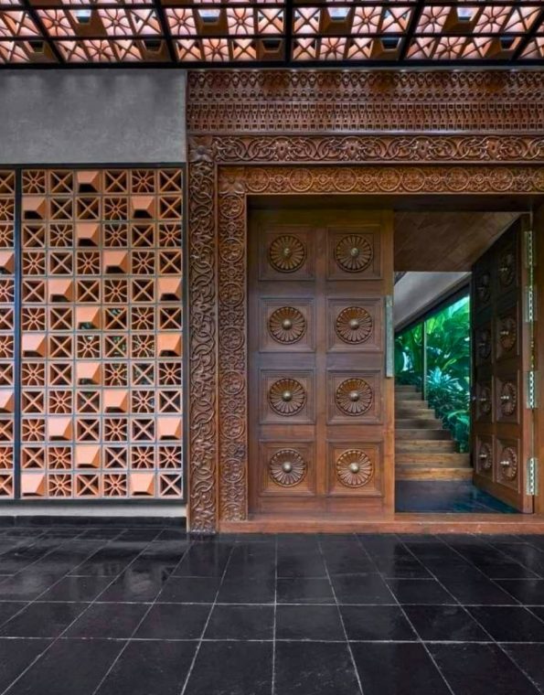 Traditional Entrance Door