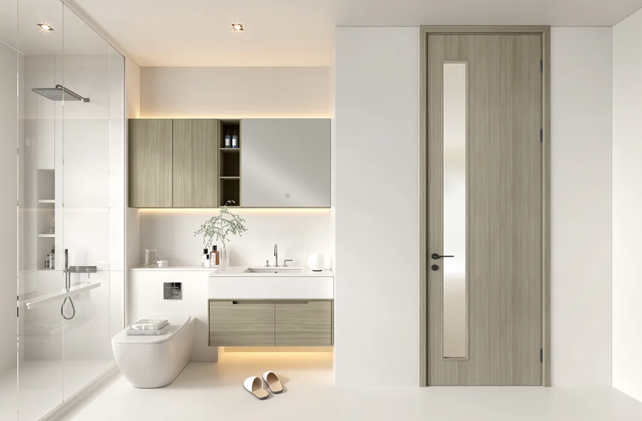 wpc door for bathroom
